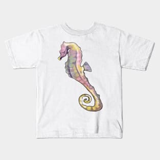 Colorful Seahorse Kids T-Shirt